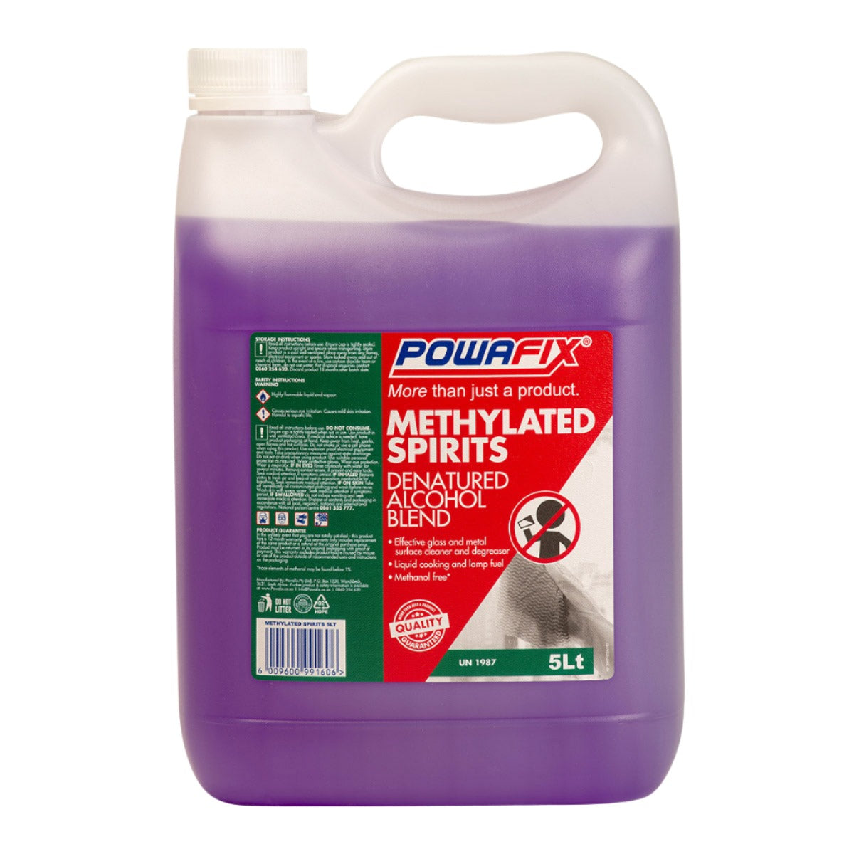 Spirits Methylated 5L Powafix