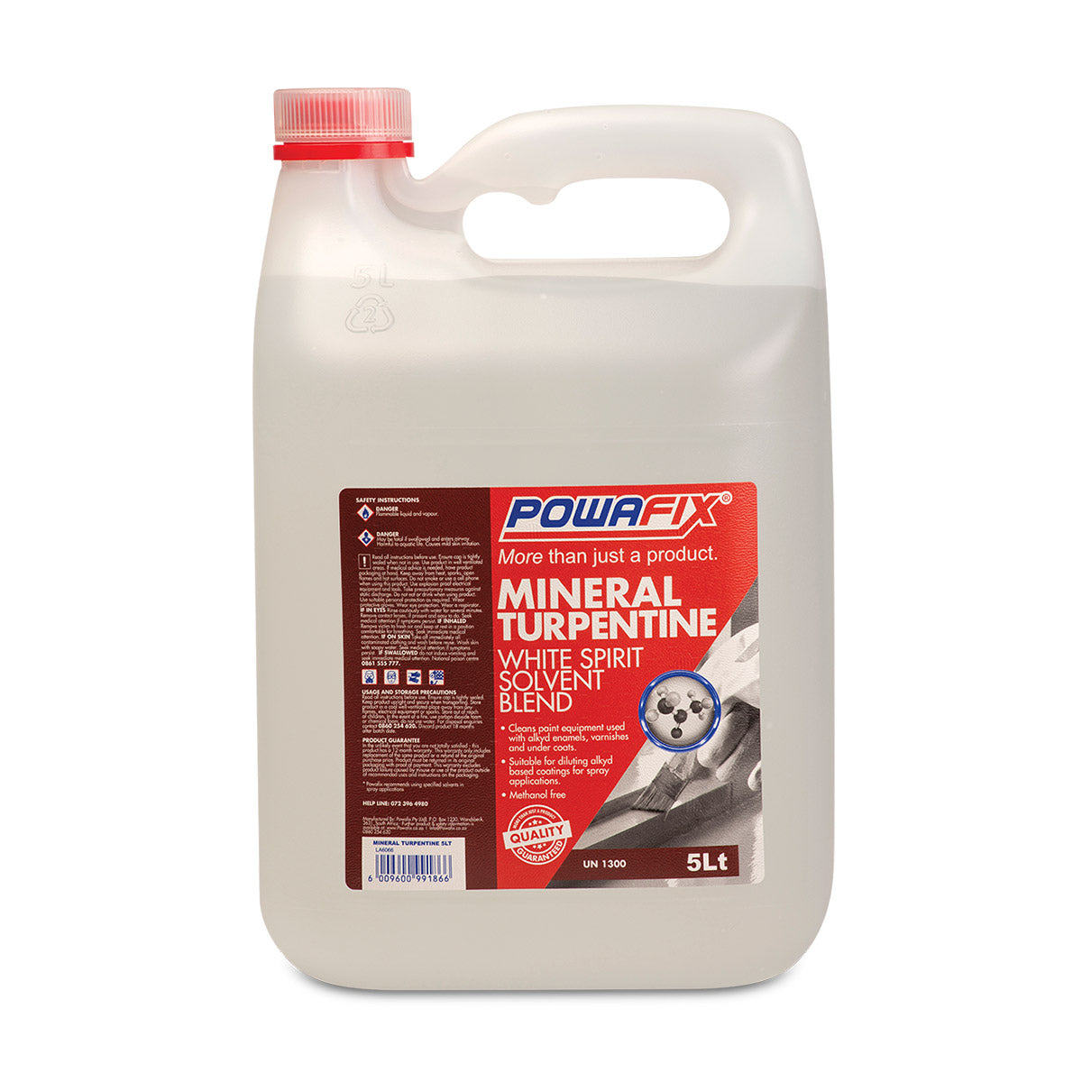 Terpentine Mineral 5L Powafix