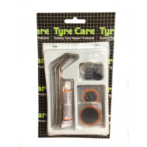 TUBE PATCH KIT+LEVER BICYCLE TYRE CARE