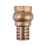 VALVE FOOT 40MM BRASS