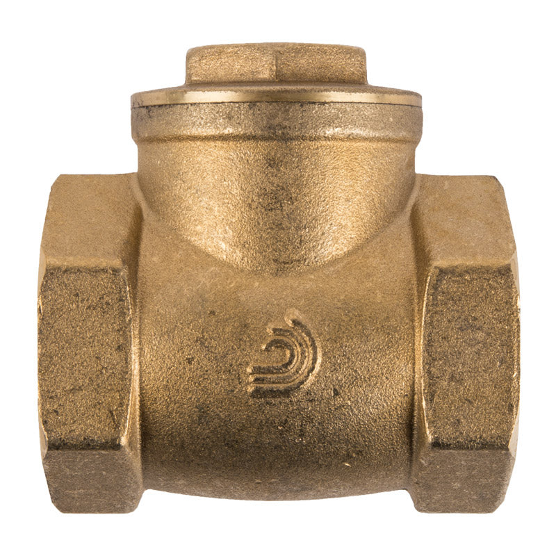 VALVE CHECK SWING BRASS 40MM