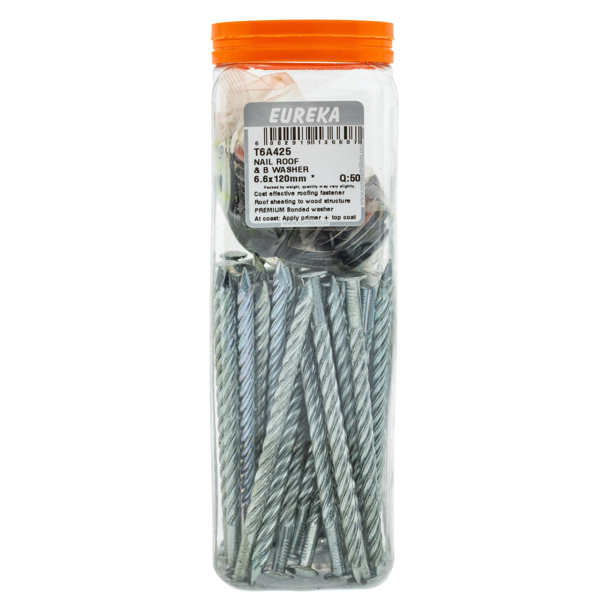 Eureka Nail Roof & Seal 6 x 120mm Q:50