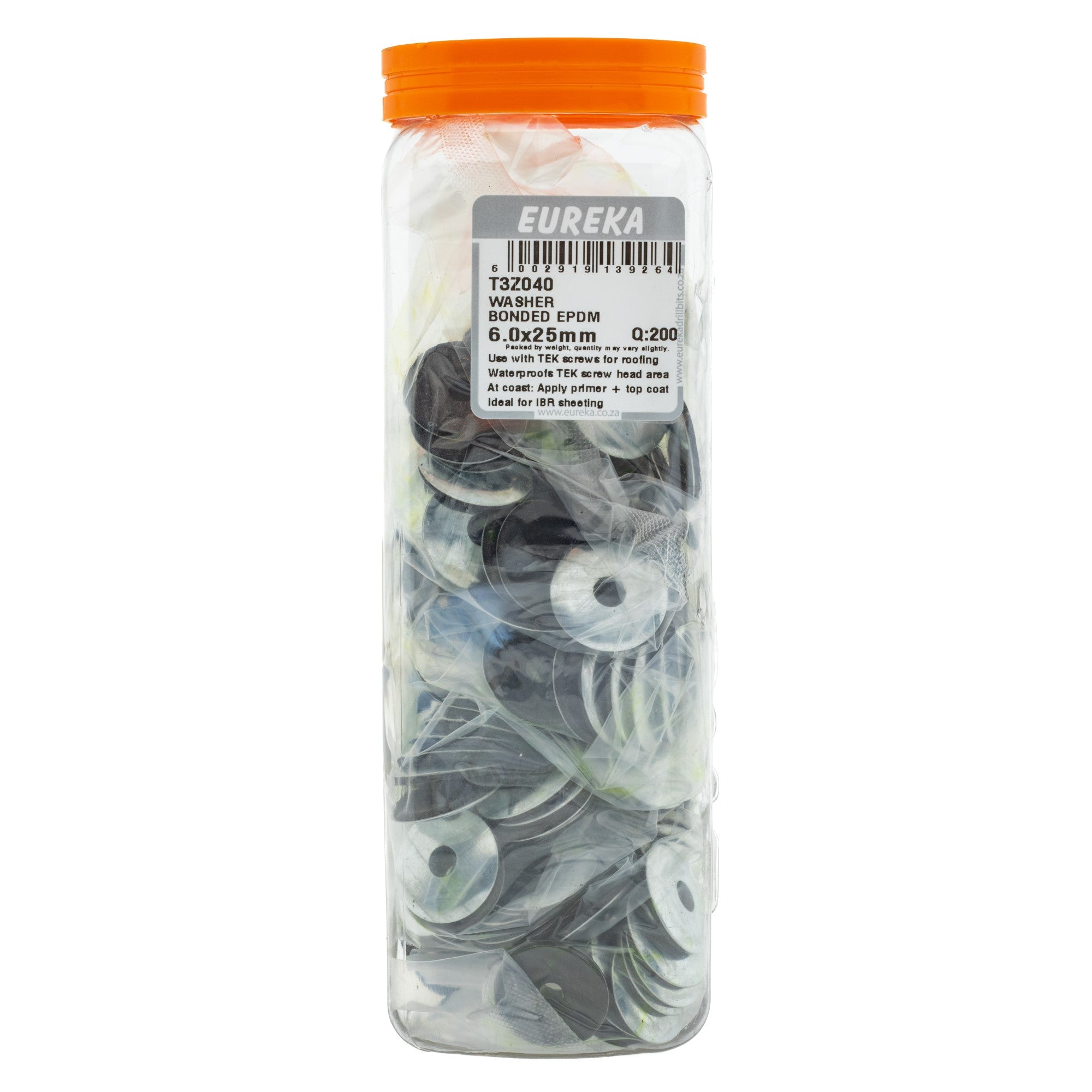 Eureka Washer Bonded EPDM 6.0 x 26mm Q:200