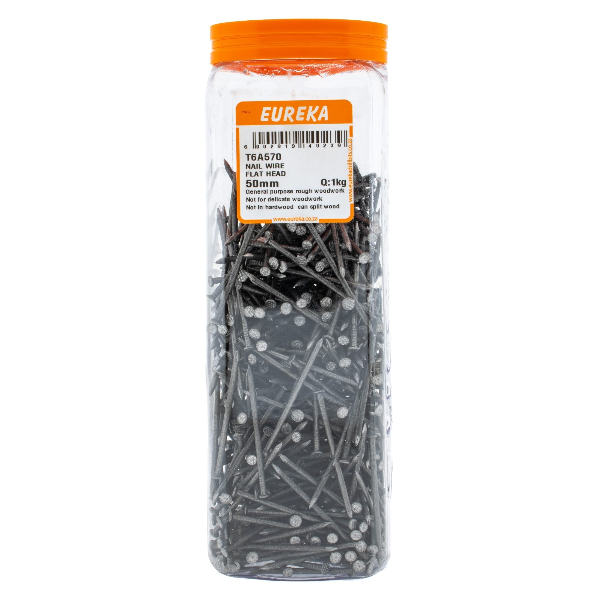 Eureka Nail Wire Flat Head 50mm Q:1kg