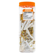 Eureka Nail in White Rimmed 8 x 60mmq:70