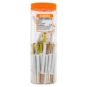 Eureka Nail in White Rimmed 8 x 80mm Q:50