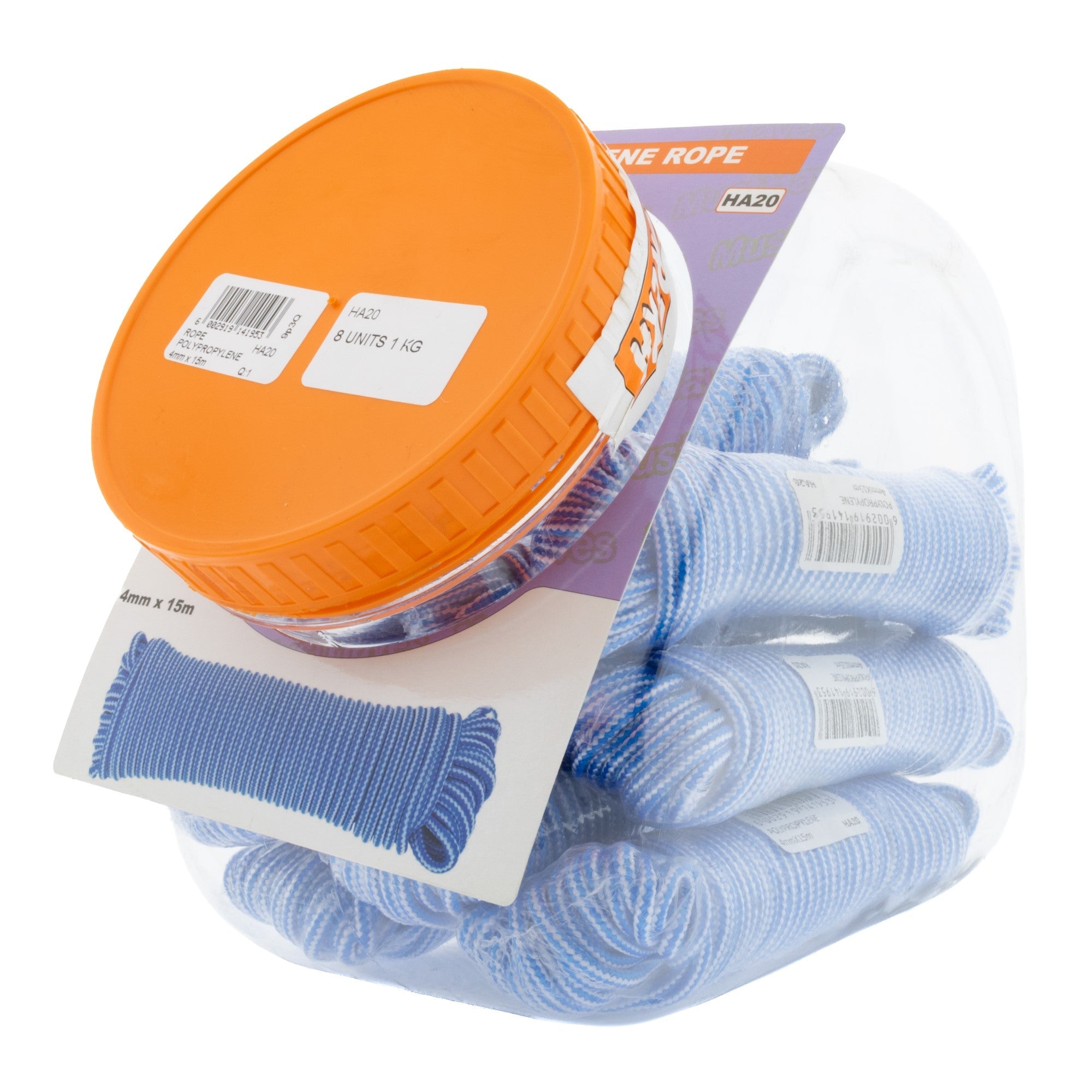 Eureka Rope Polypropylene 4MMX15M
