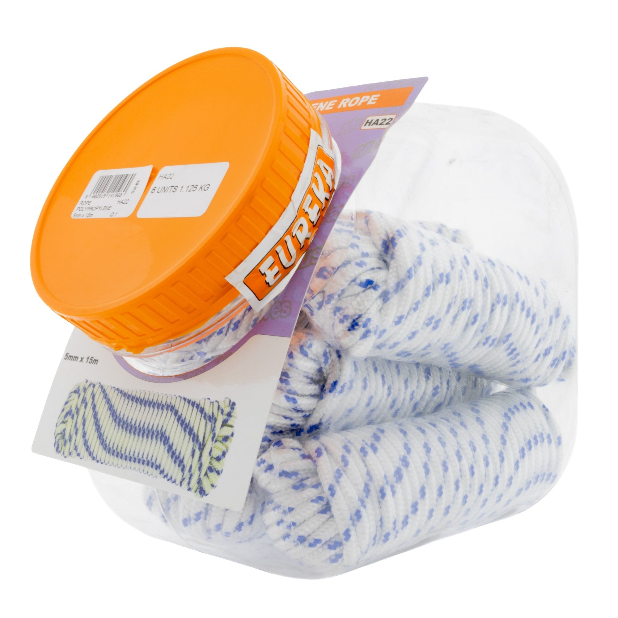 Eureka Rope Polypropylene 5MMX15M