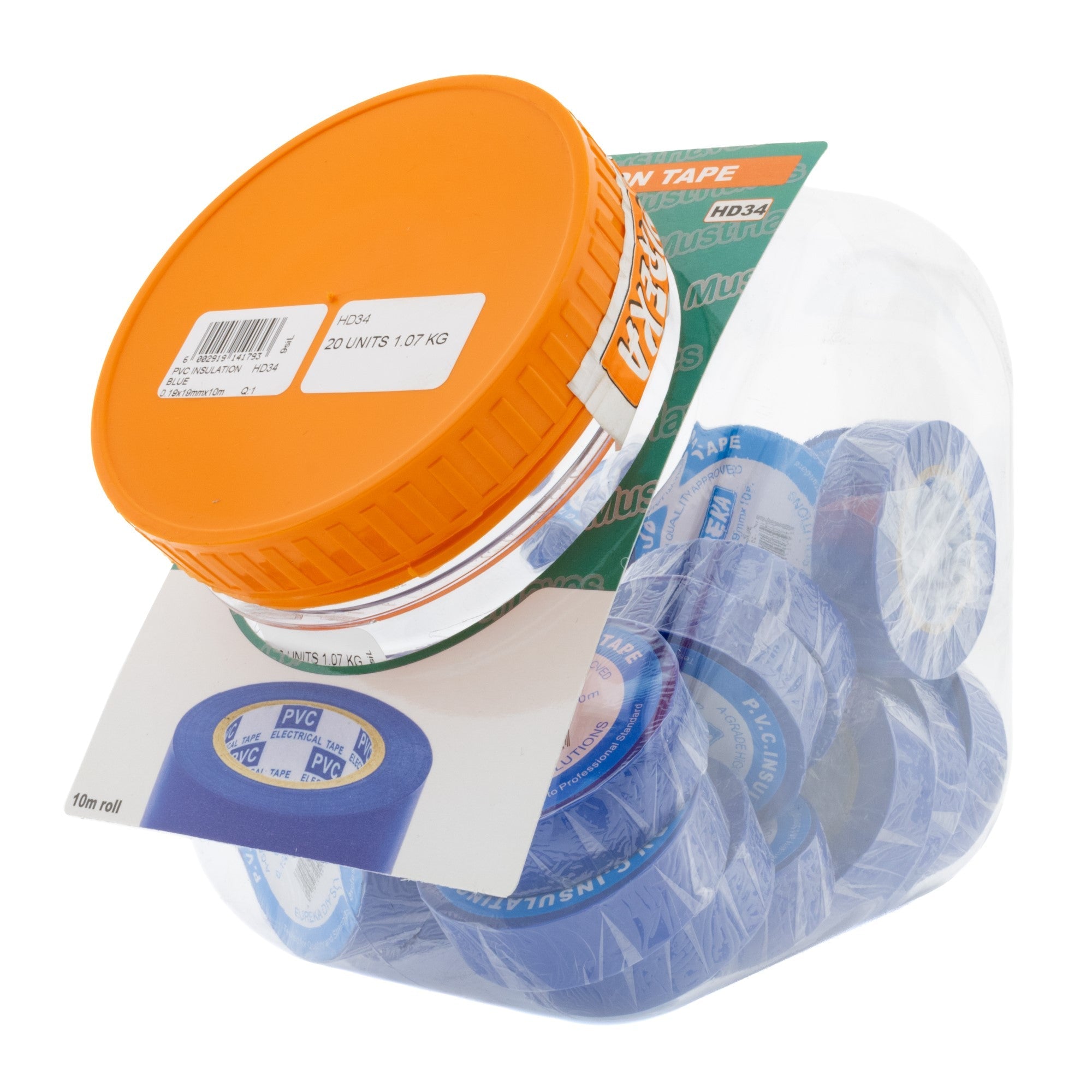 Eureka Tape Insulation 19MMX10M Blue