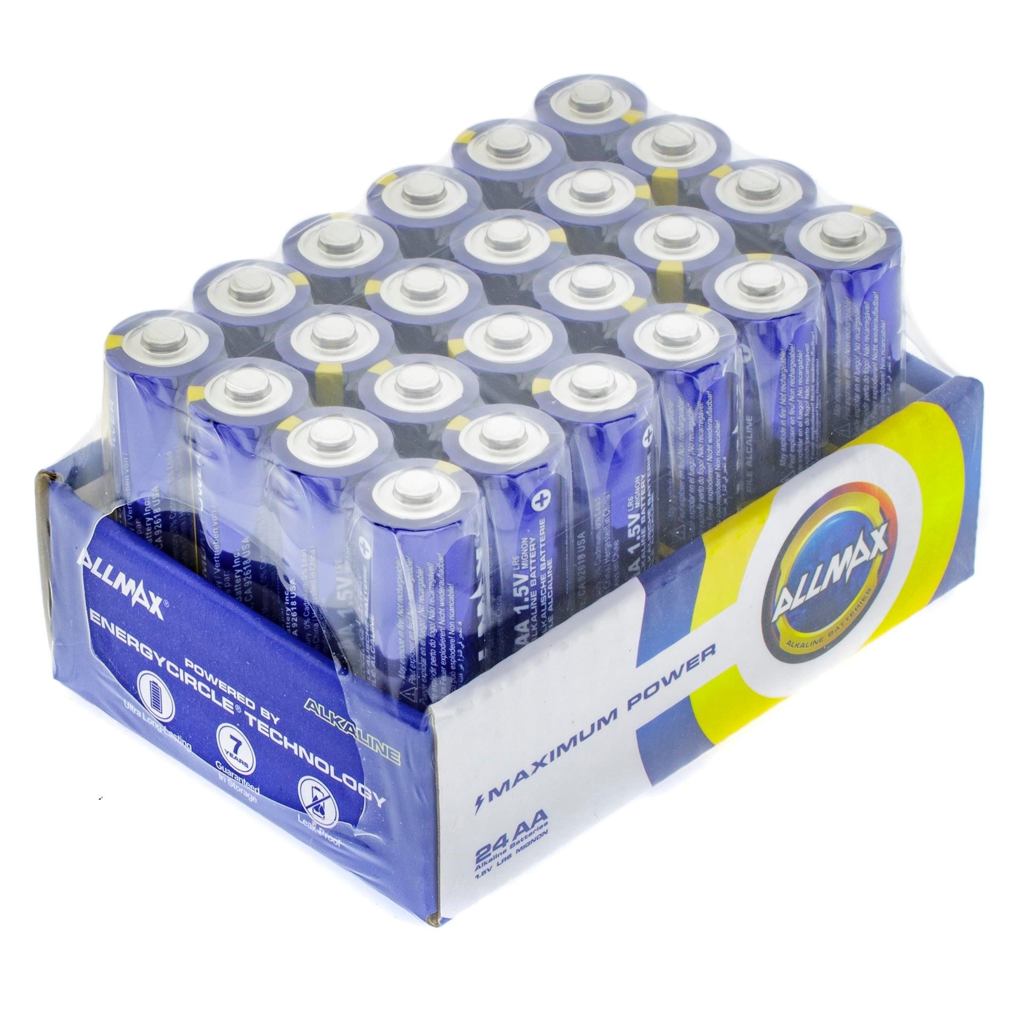 Eureka Battery Aa 24 Pack Super Alkaline Gold