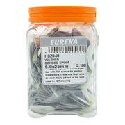 Eureka Washer Bonded EPDM 6.0 x 26mm Q:100