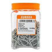Eureka Staple Fencing ZP 2.5 x 25mm Q:450g