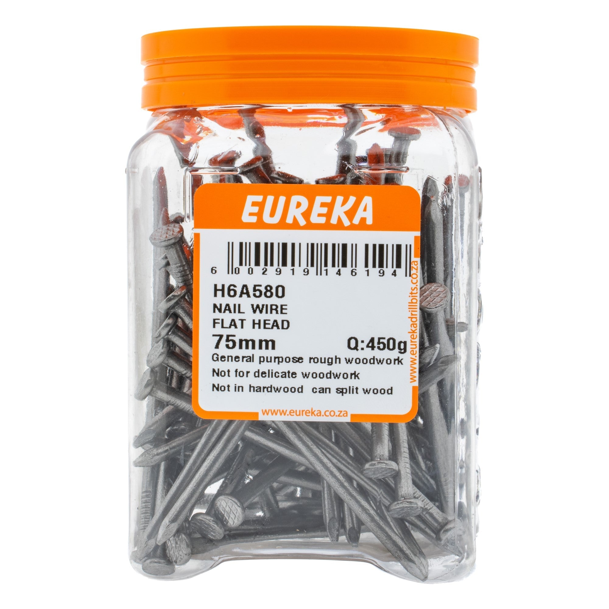 Eureka Nail Wire Flat Head 75mm Q:450g