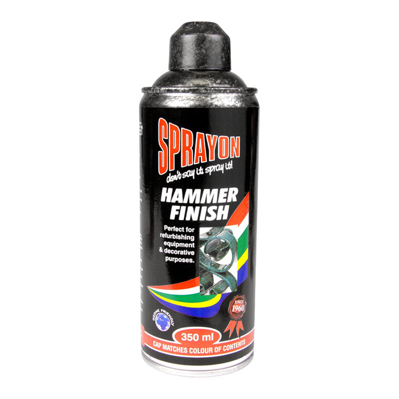 Sprayon Hammer Finish Charcoal