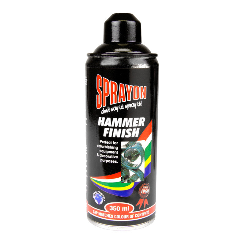 Sprayon Hammer Finish Black 35