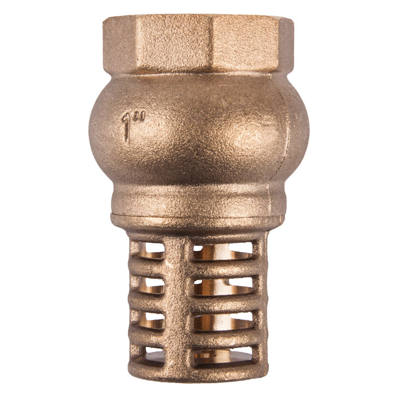 Valve Foot 25mm Brass