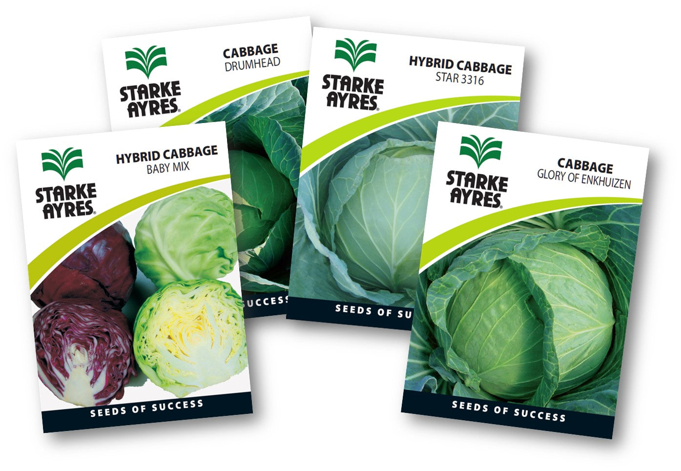 Stark Ayres Seed Veg Polypack Cabbage