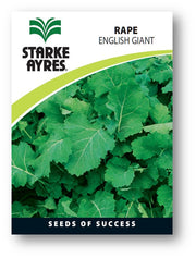 Starke Ayres Seed Veg Polypack Rape English Giant