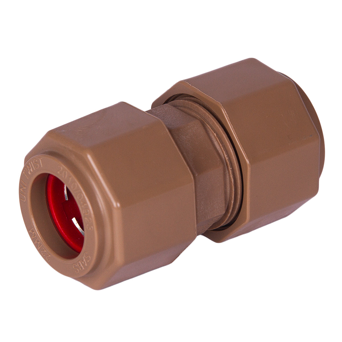 Plumbing Coupler 22mm CXC Unitwist