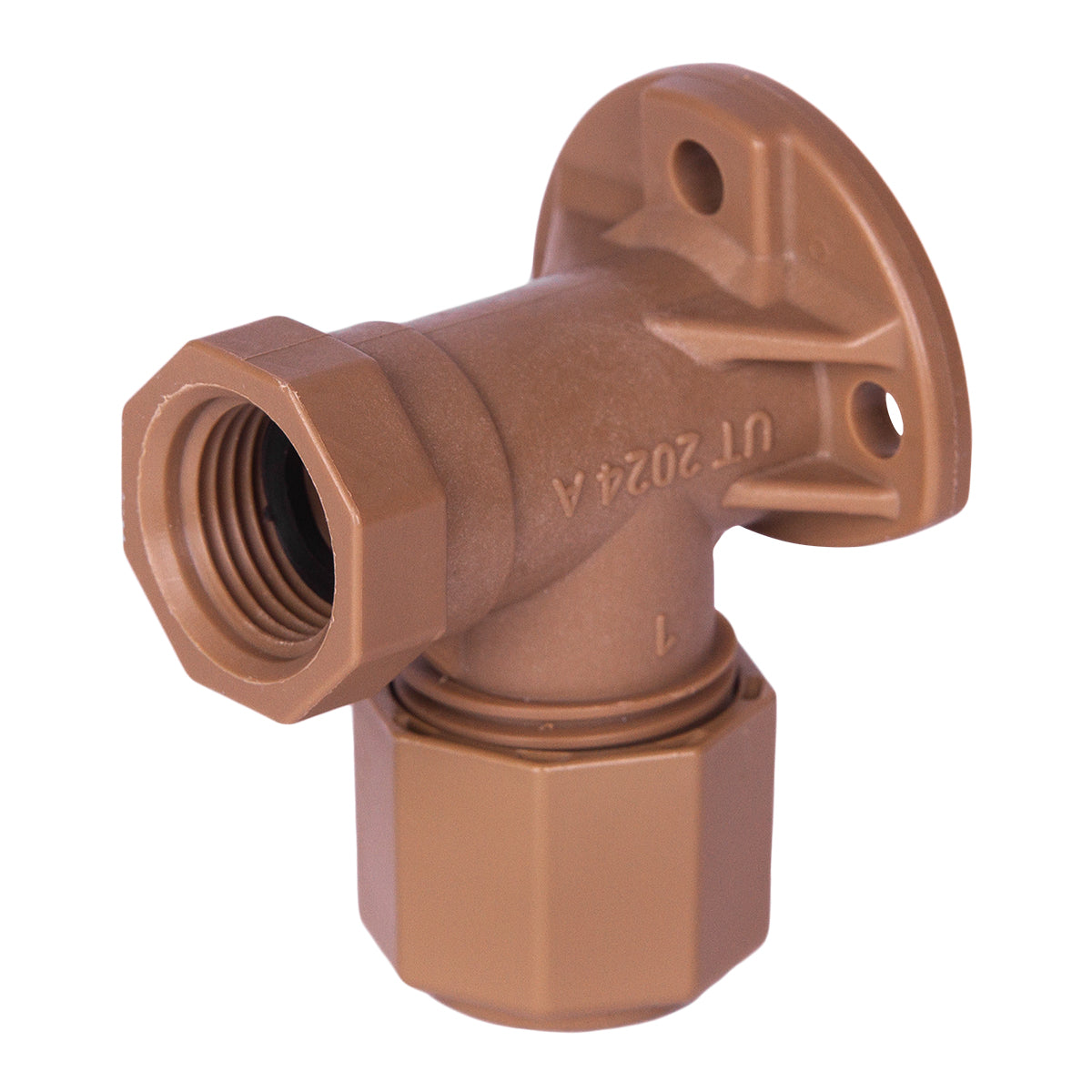 Plumbing Elbow W/plate 15mmx1/2 Cxfi Uni