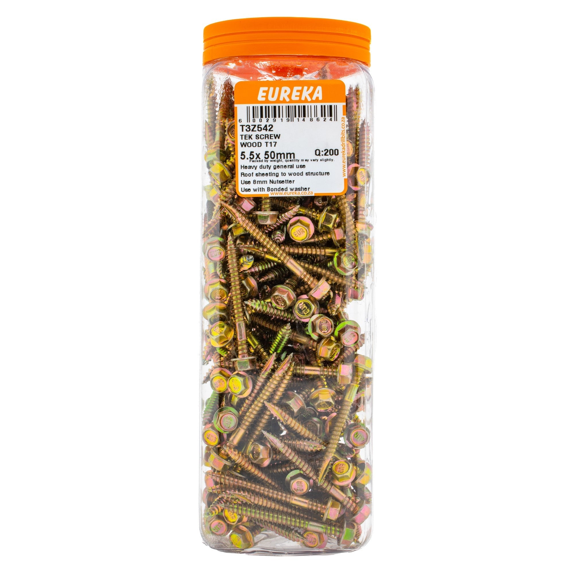 Eureka Tek Screw Wood T17 5.5 x 5mm Q:200