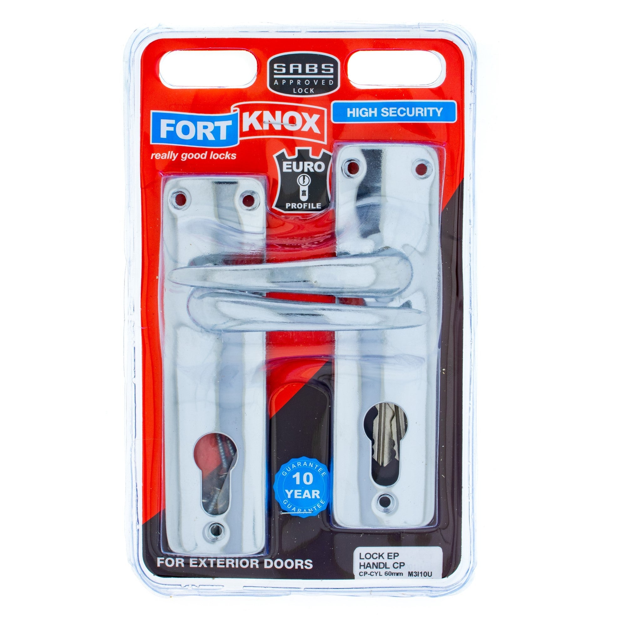 F/knox Lock EP Handl Cp-cyl 70mm Q:1