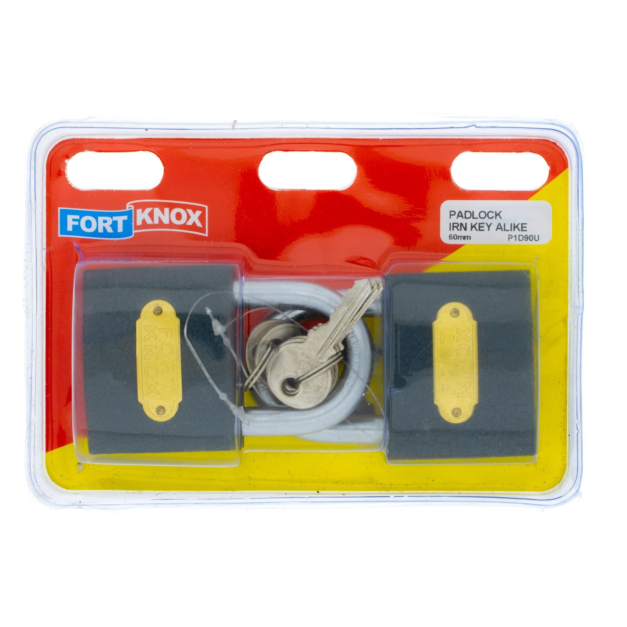 F/knox Padlock Iron  60mm Q:2
