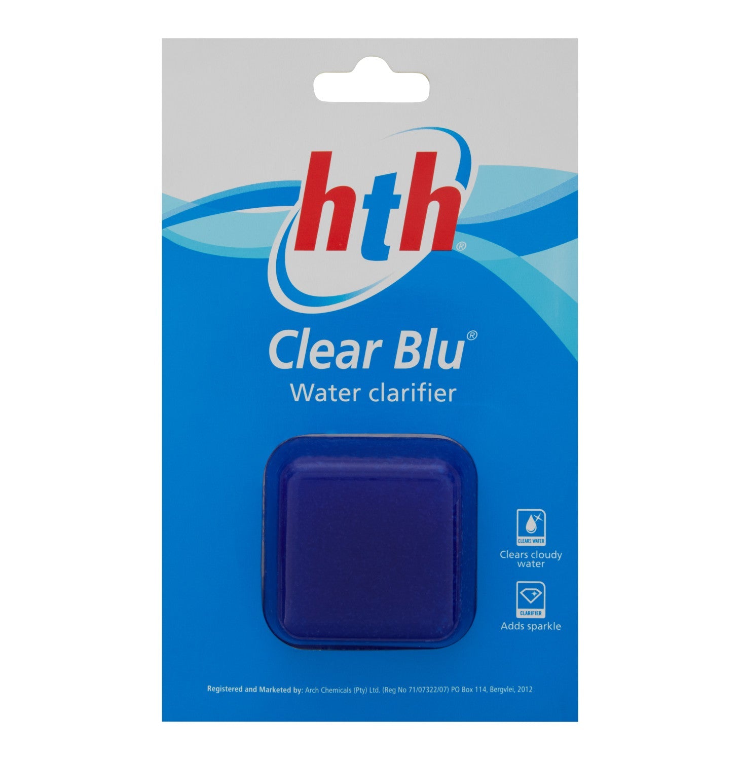 HTH Clear BLU Gel  Block 180g