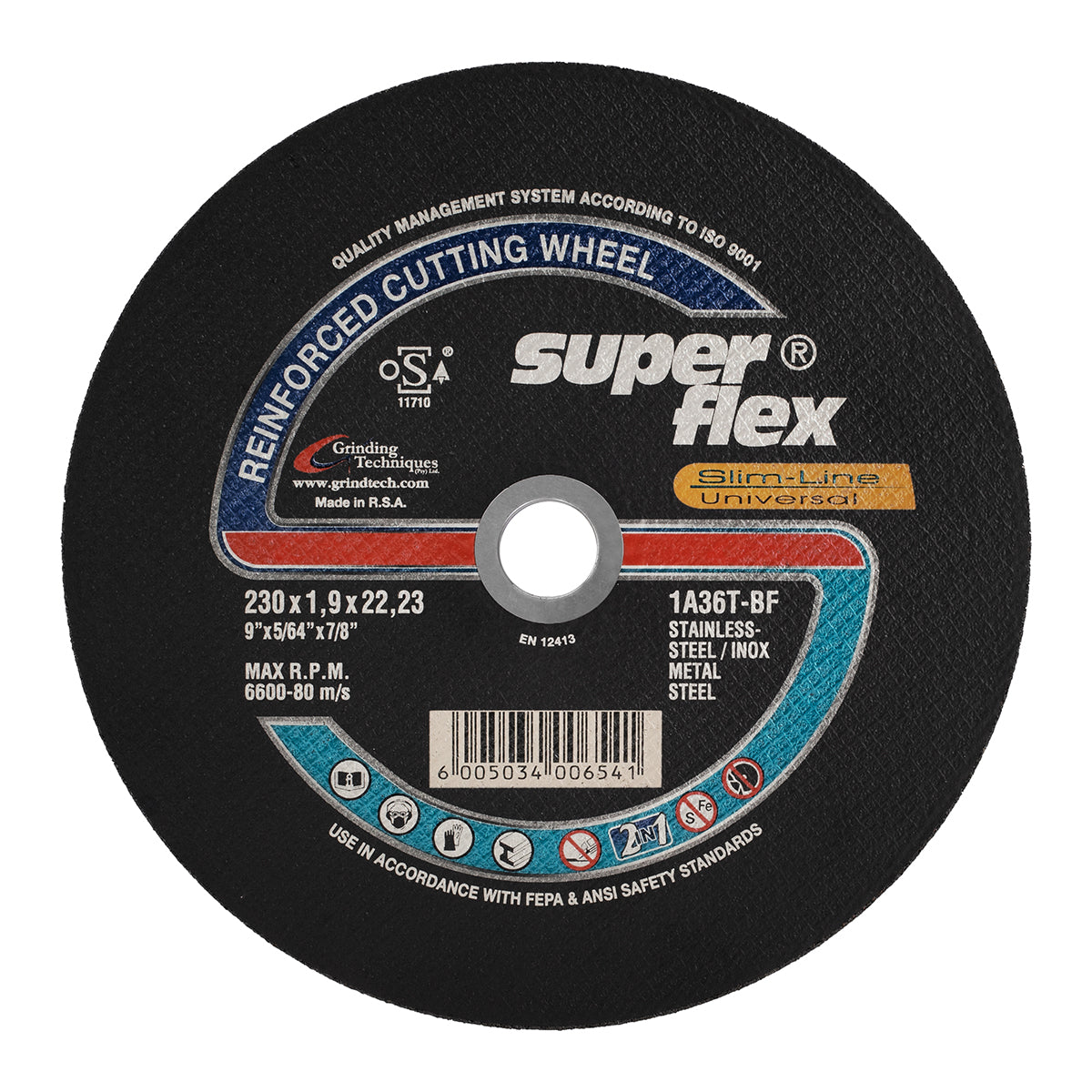 Cutting  Disc Steel 230 x 1.9mm S/flex