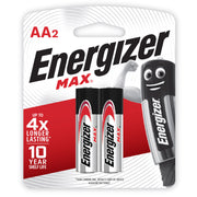 Energizer Max Battery Aa 2PK