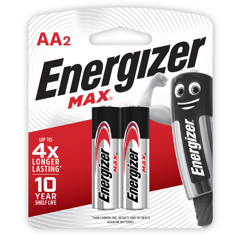 Energizer Max Battery Aa 2PK