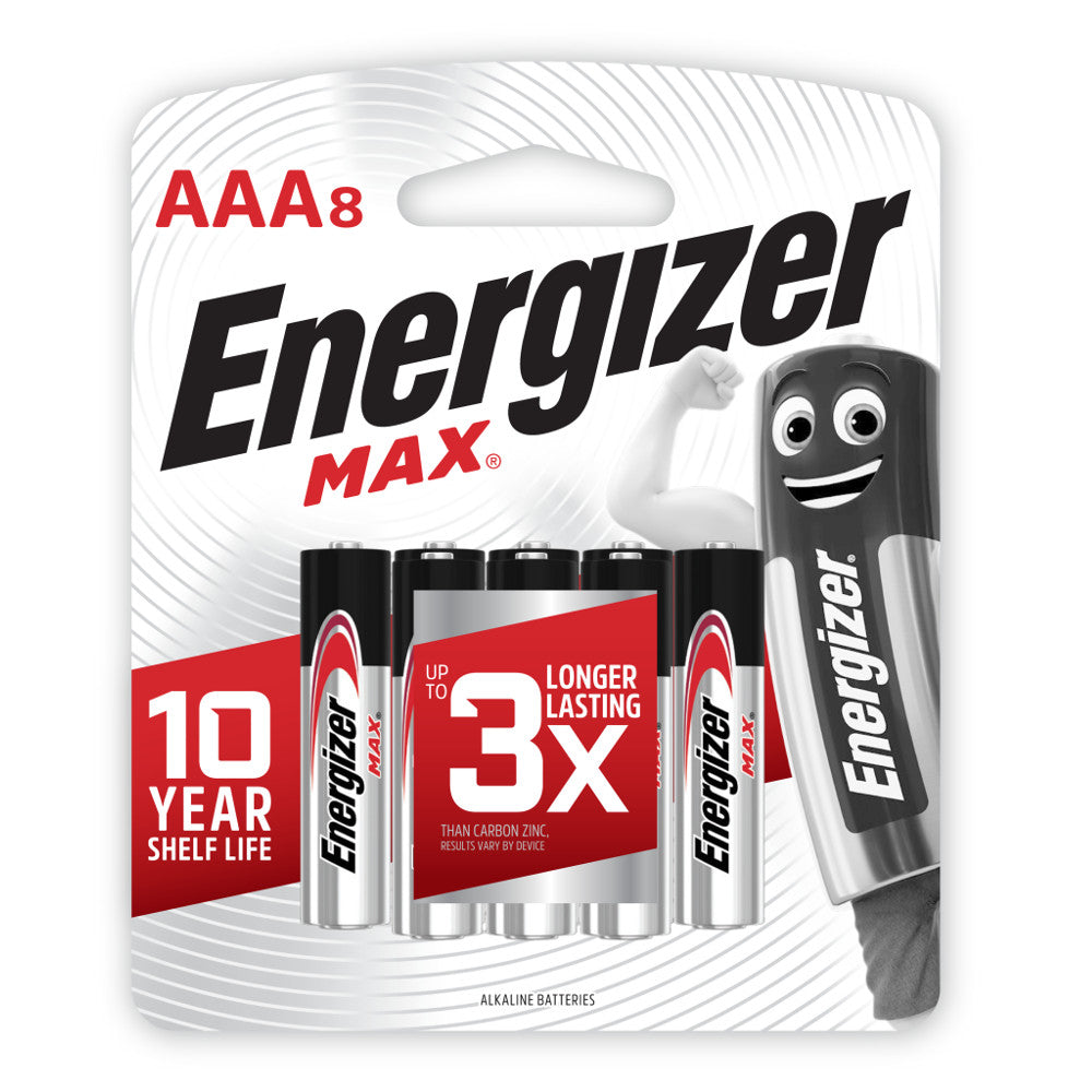 Energizer Max Battery Aaa 8PK