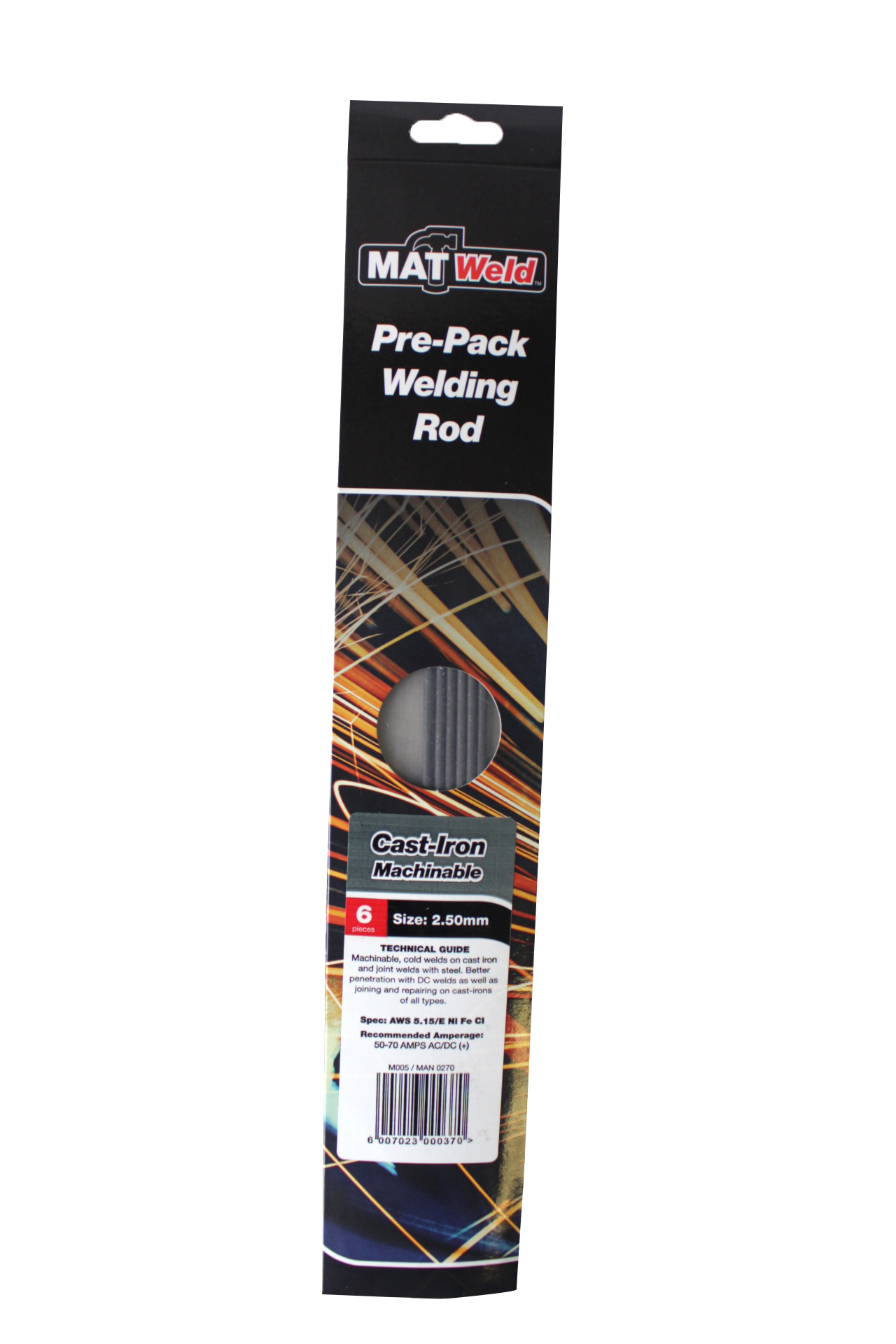 Matweld Rod Welding Cast Iron  2.5mm (6)
