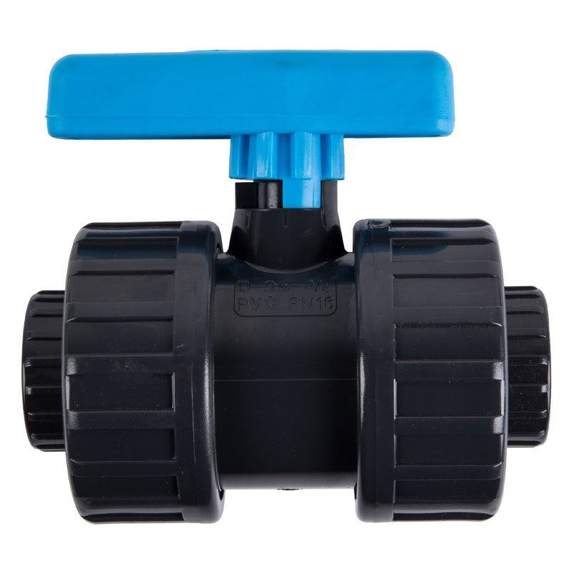 Valve Ball Union 50mm PVC