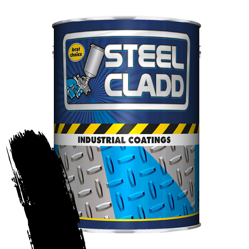 Steel Cladd Qd Enm Black 5LT