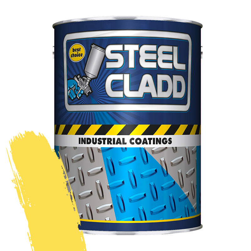 Steel Cladd Qd Enm Cat Yellow 1LT