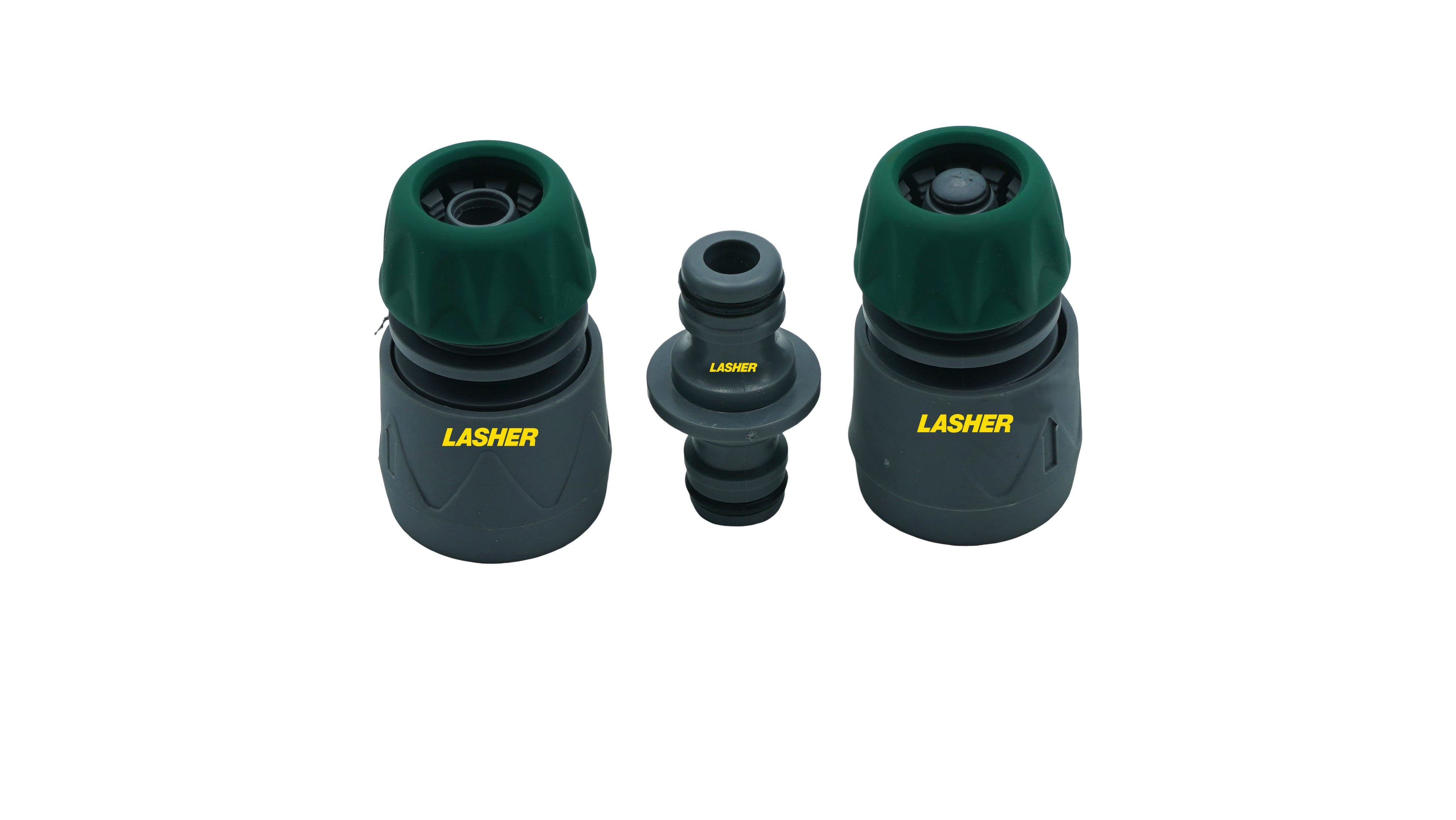 Lasher Hose Connect Set 3 Piece 12mm