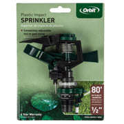 Sprinkler Impact Adj 1/2in. Plast Orbit