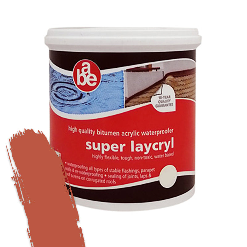 Super Laycryl W/proof Terracotta 1LT Abe