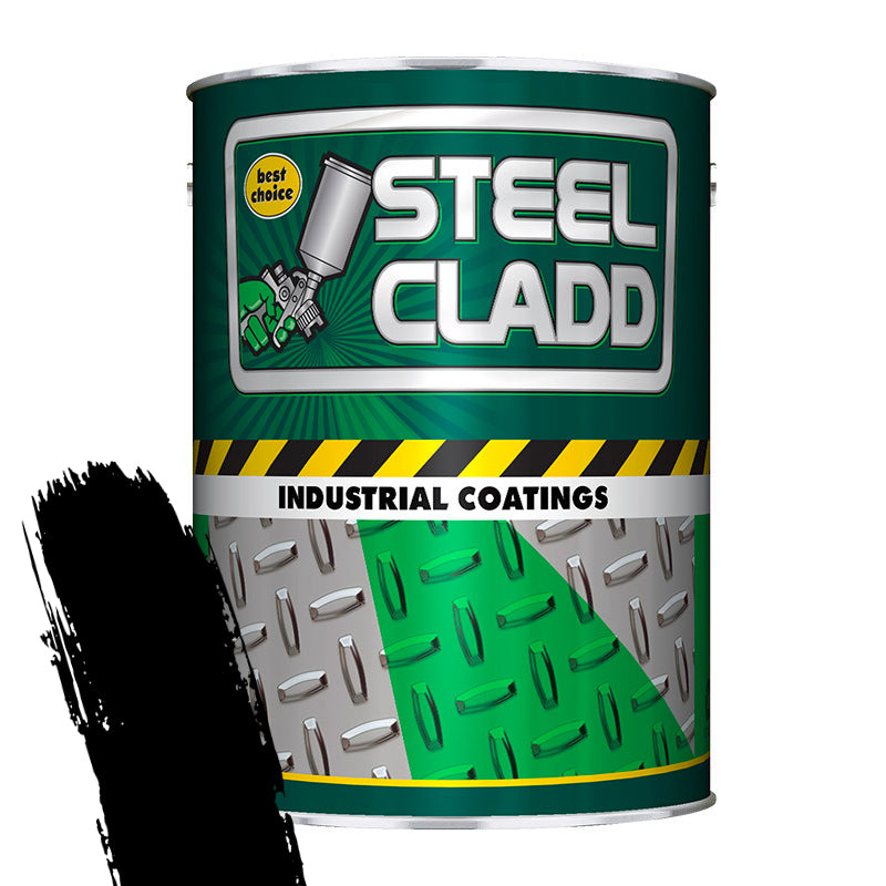 Steel Cladd Primer Est Black 5LT
