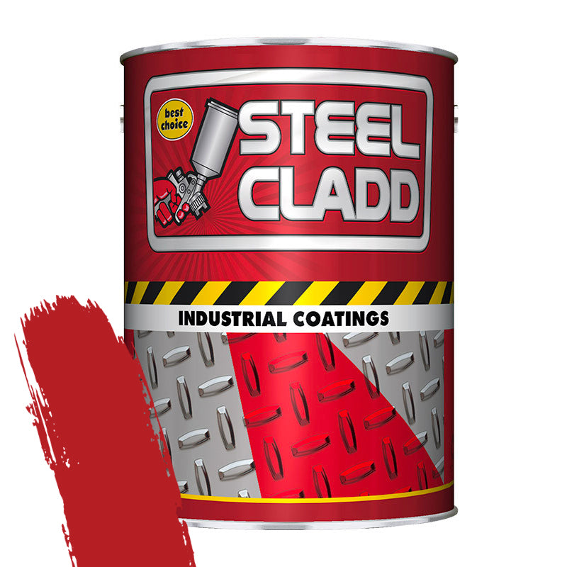 Steel Cladd Roadmark Red 5LT