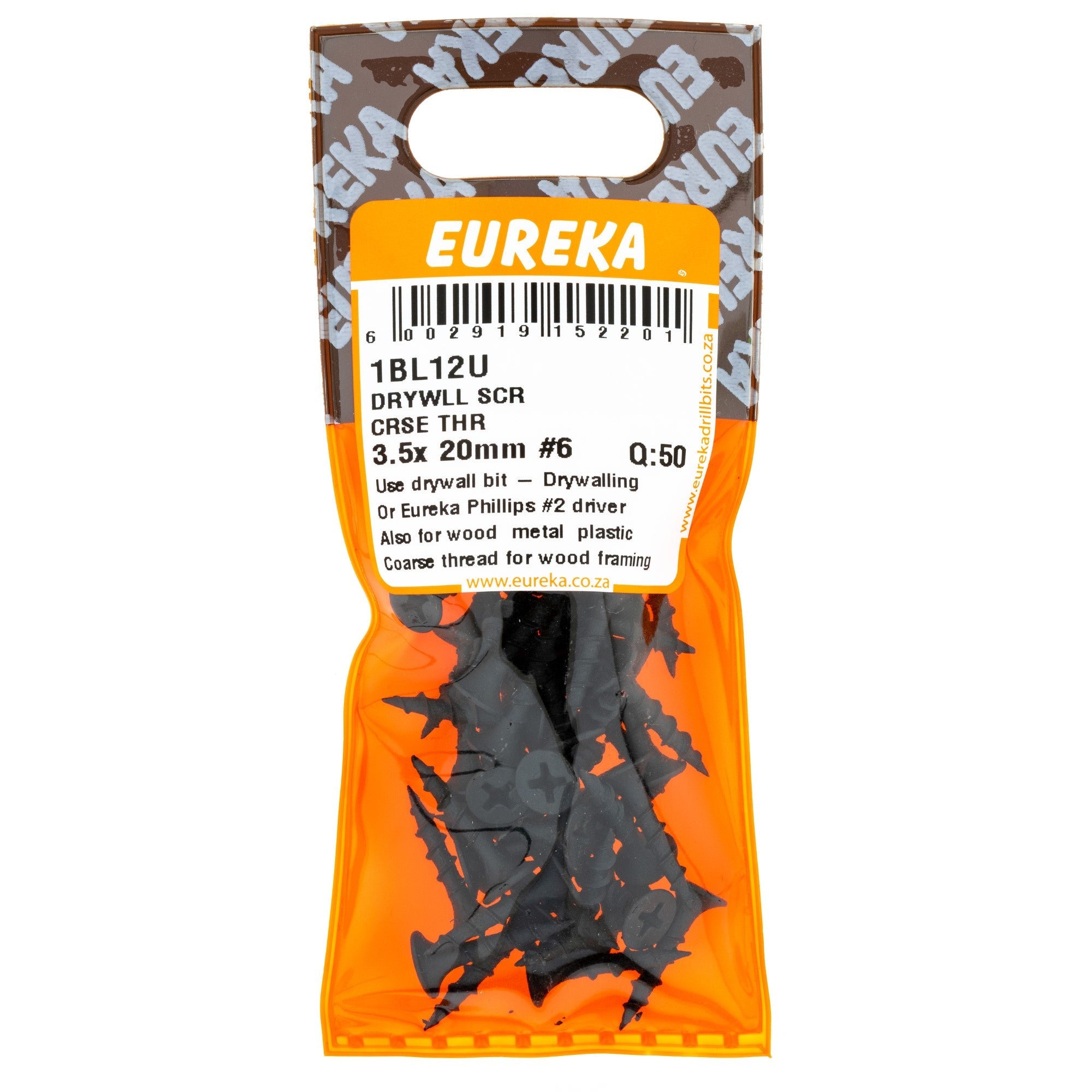 Eureka Drywall Screw Coarse Thread 3.5 x 20mm 6