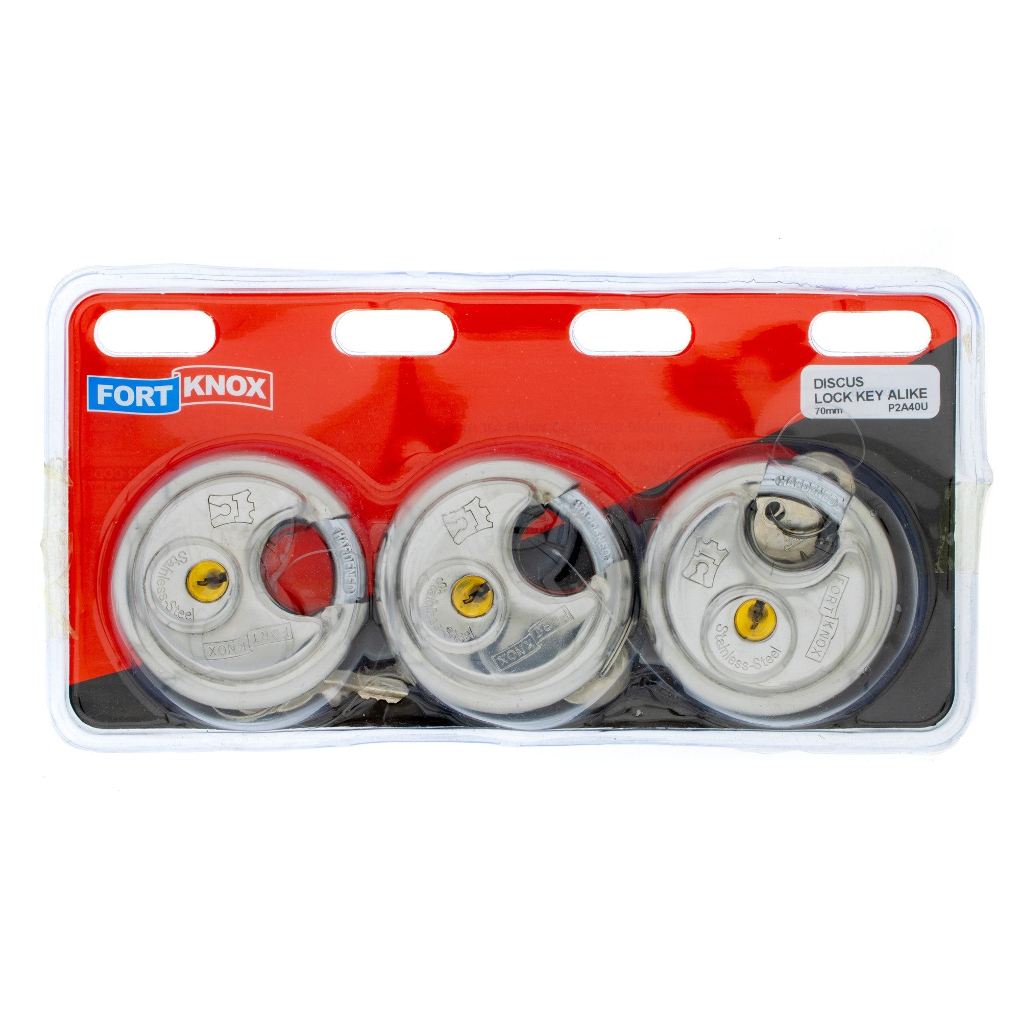 F/knox Discus Lock Key Alike 70mm