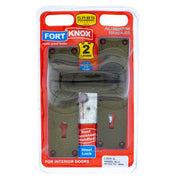 F/knox Lock 2L Handl Alu Antique Tex