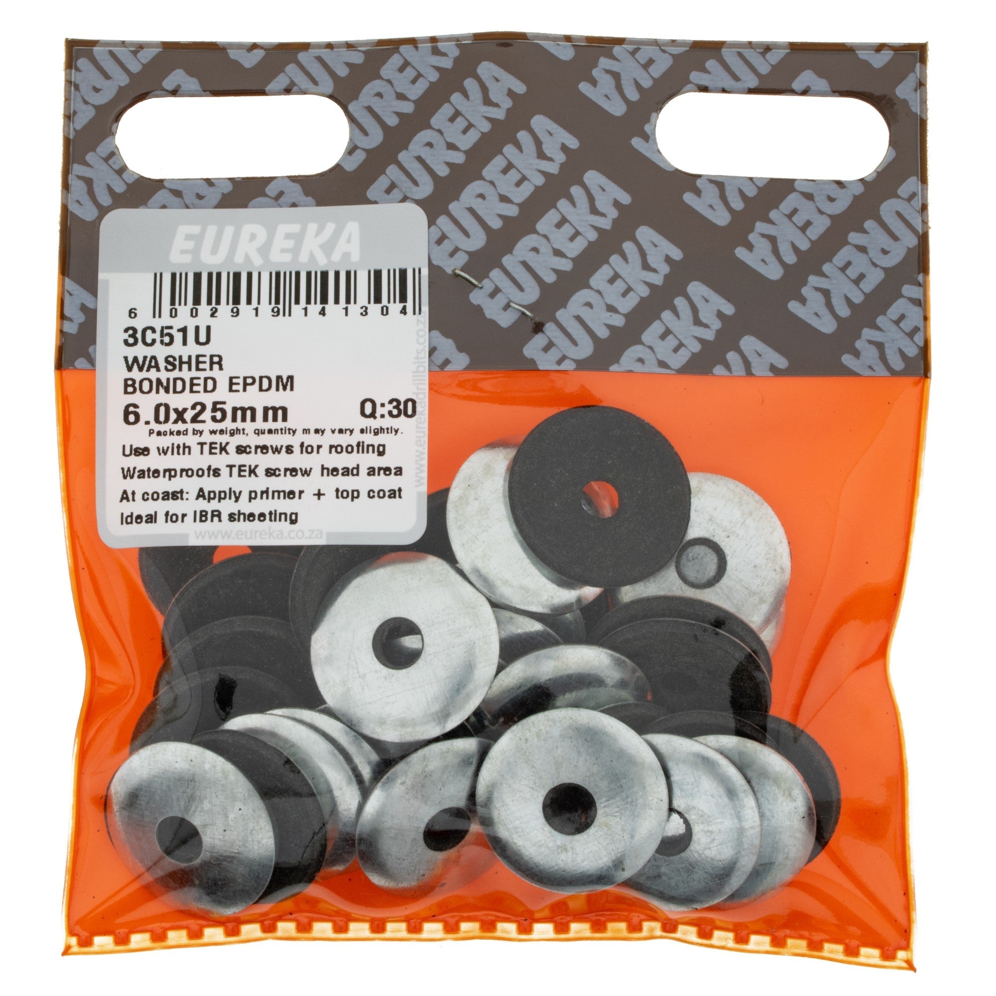 Eureka Bonded EPDM Washer 6 x 26mm