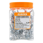 BLIND RIV ALM LRG FL 4.8X12MM Q:100 EURE