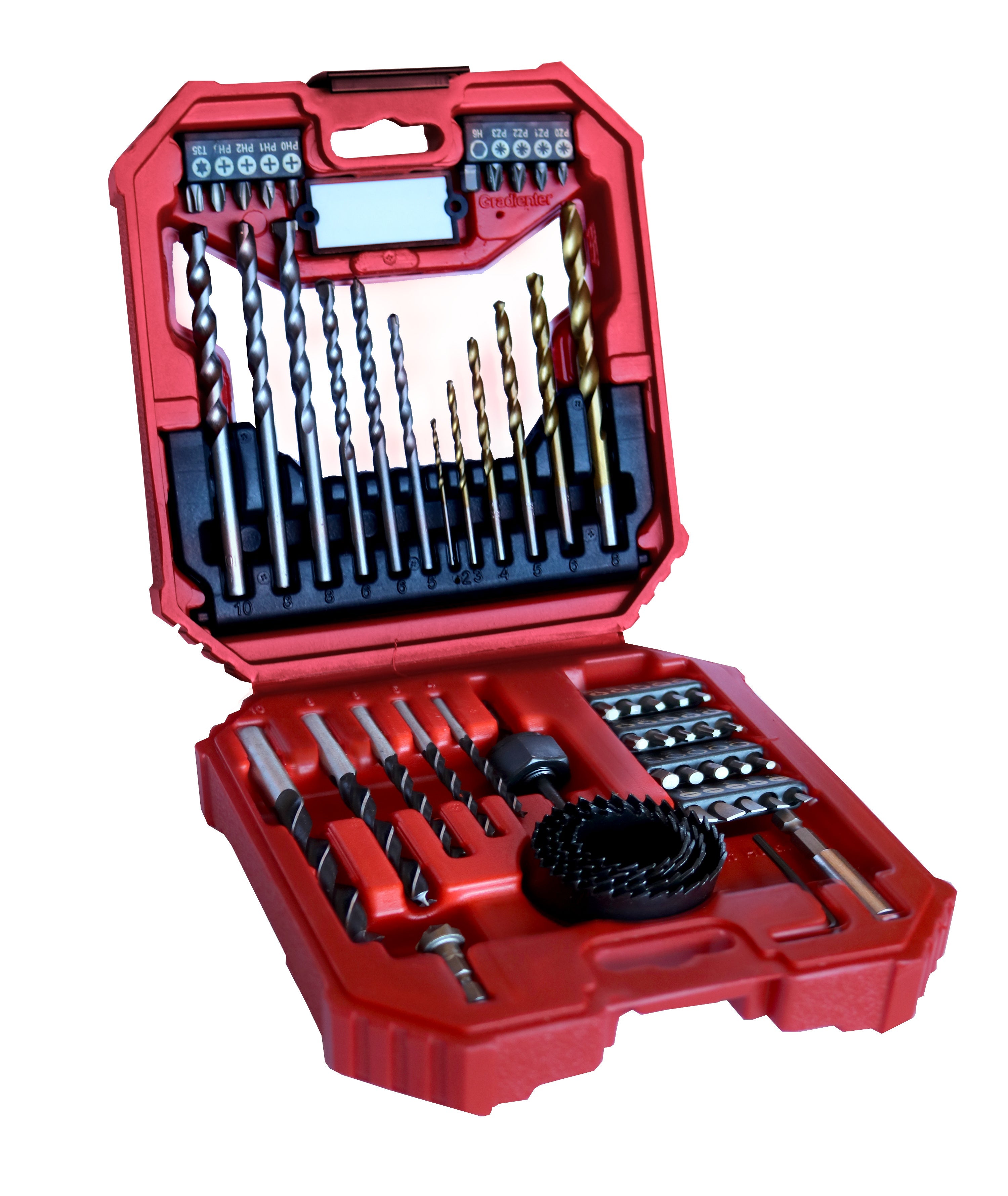 Titan Drill & Hole Saw Set 56 Piece