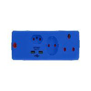 DC - SHUCKO+USB+1X16A+1X5A BLUE ELECMATE