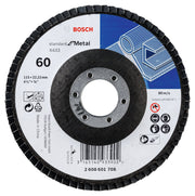 Bosch Flap Disc Metal 115mm 60 Straight