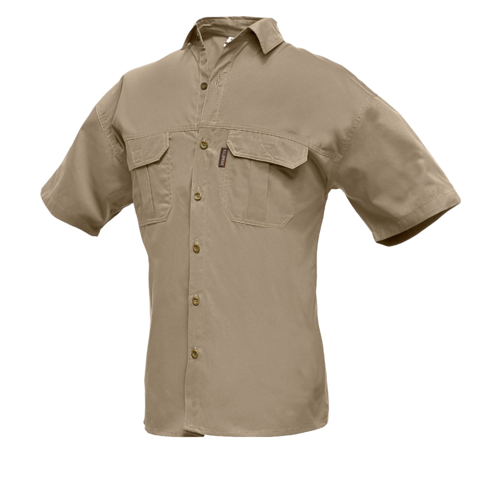 Ruggedwear Shirt Ss S/geti Light Stone M R/wear